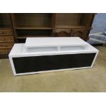 Bespoke made 6 drawer TV/media unit with gloss finish H58cm W156cm D43cm approx