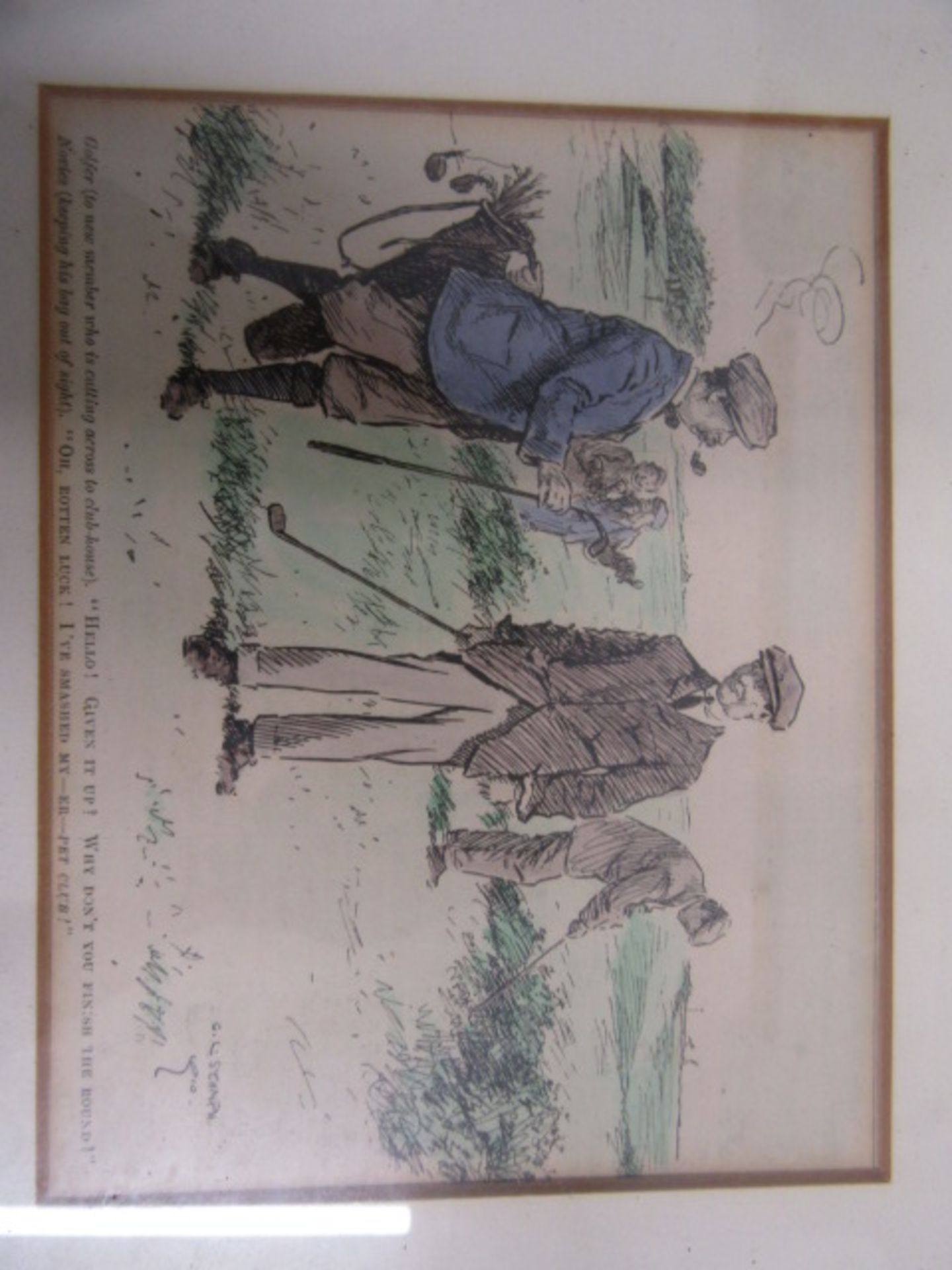 Golfing prints, Vanity Fair 'Spy' print - Image 5 of 11