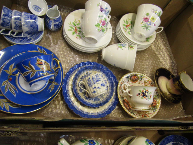 Various part tea sets, trio's cup & saucers inc Spode, Royal Albert etc - Image 4 of 10