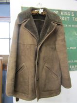 Sheepskin coat