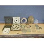Clock dials/faces and replacement glass
