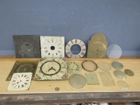 Clock dials/faces and replacement glass