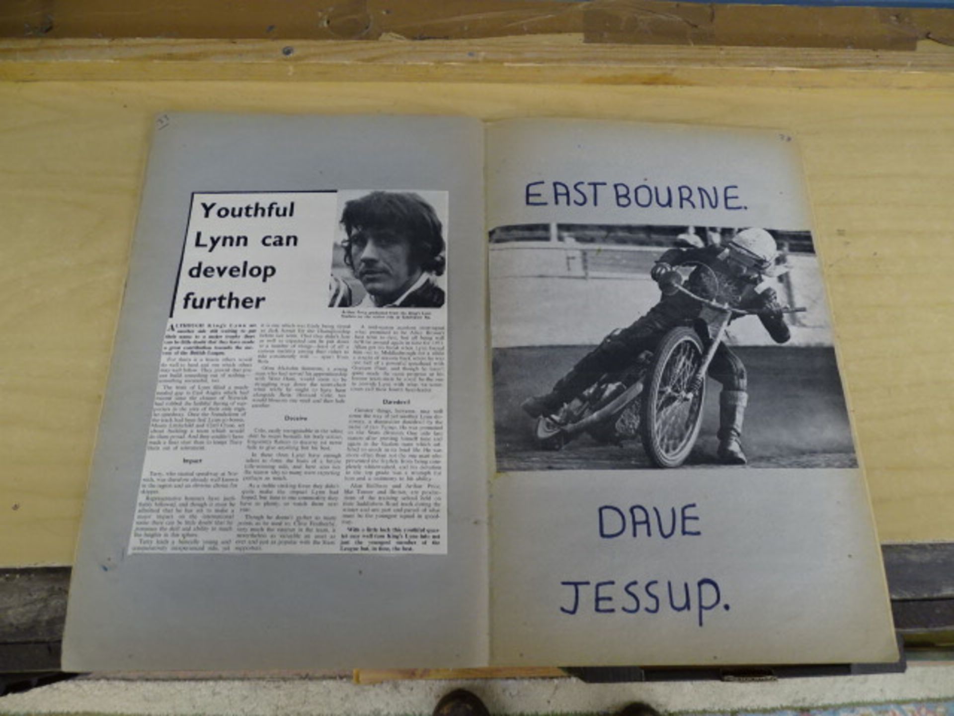 1971 Speedway scrapbook - Image 16 of 21