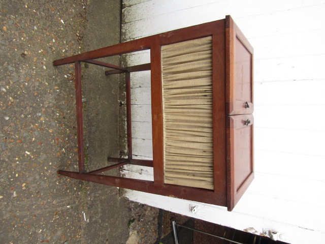 Mahogany? sewing cabinet