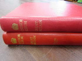 2 x Windsor loose leaf sleeved albums, a nice but small collection from Vic 1p red to ER11 to 1981