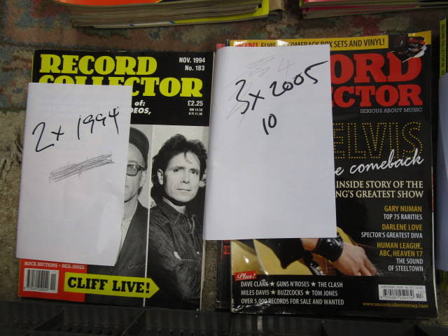 Record Collector magazines in 2 crates ranging from 1980-2000's - Image 8 of 10