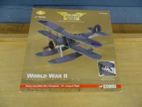 Boxed Corgi 'The Aviation Archive' diecast model plane