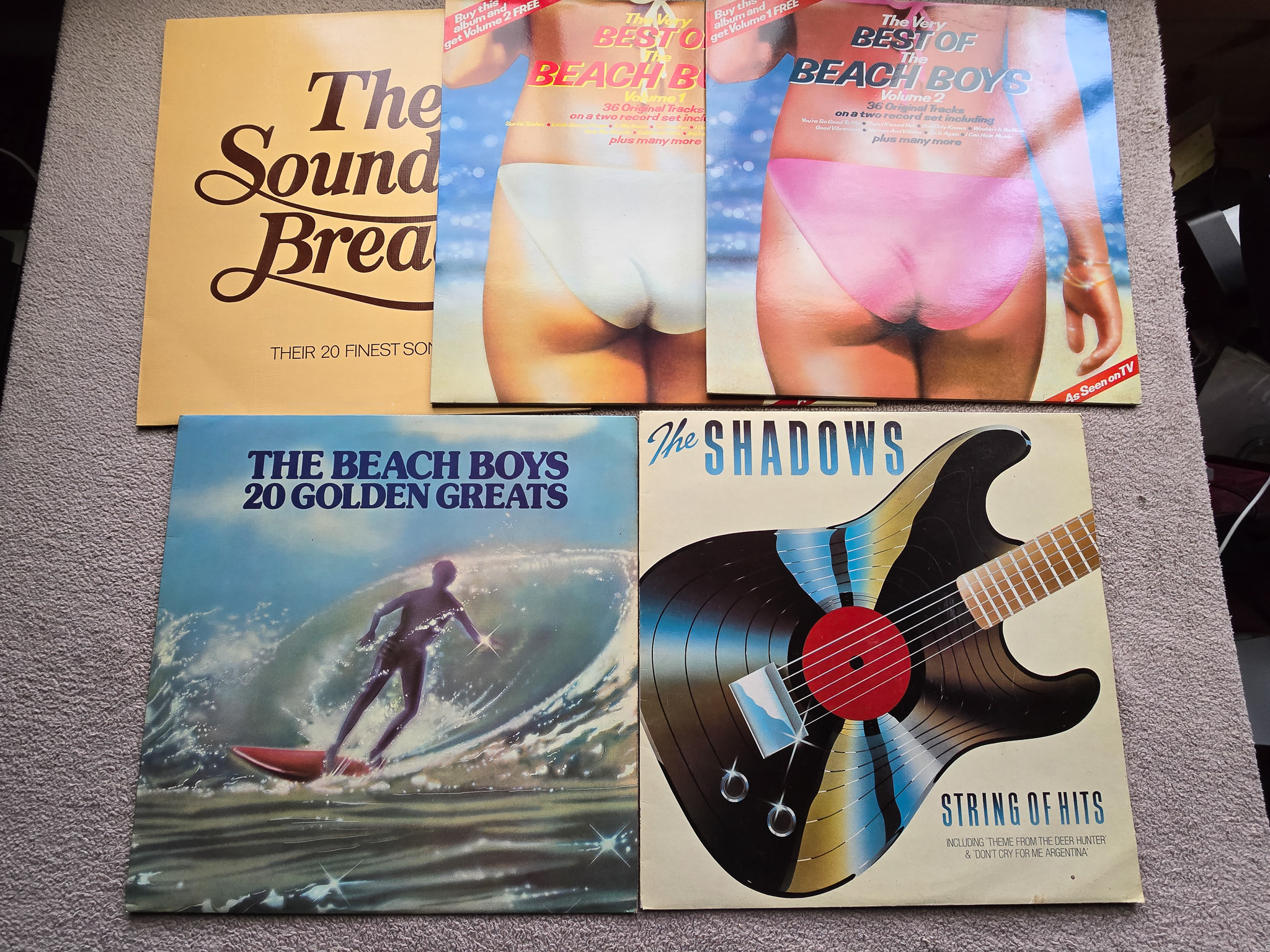Collection of 10 Rock LP's to inc Dr.Hook Beach Boys Paul simon Bread Etc - Image 3 of 3