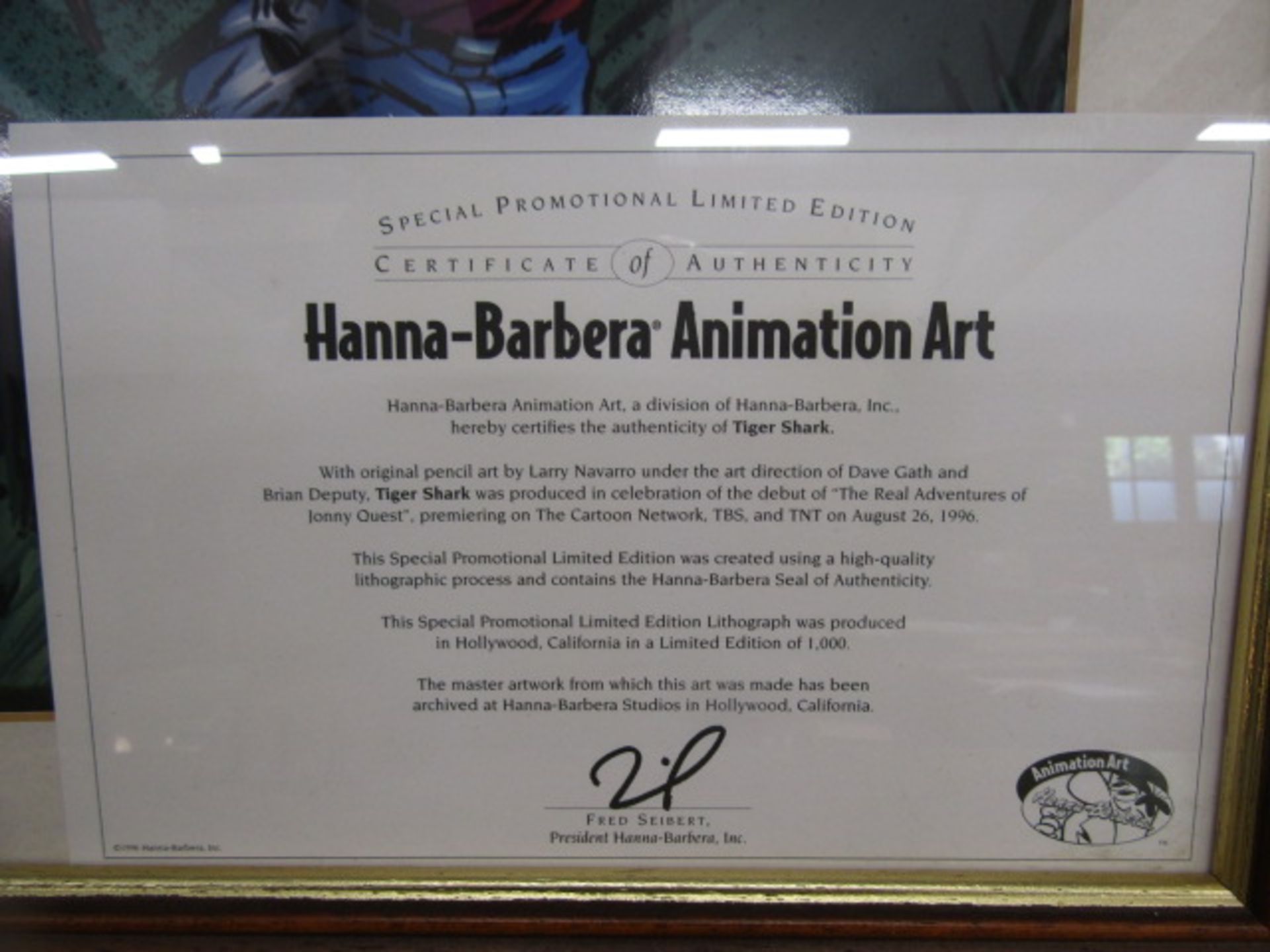 Hannah Barbera ltd edition print with cert 46x36cm - Image 2 of 3