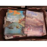 A box British Empire magazines