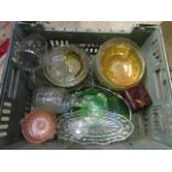 A stillage of glass, china, pictures, sundries all items must be taken, stillage NOT included