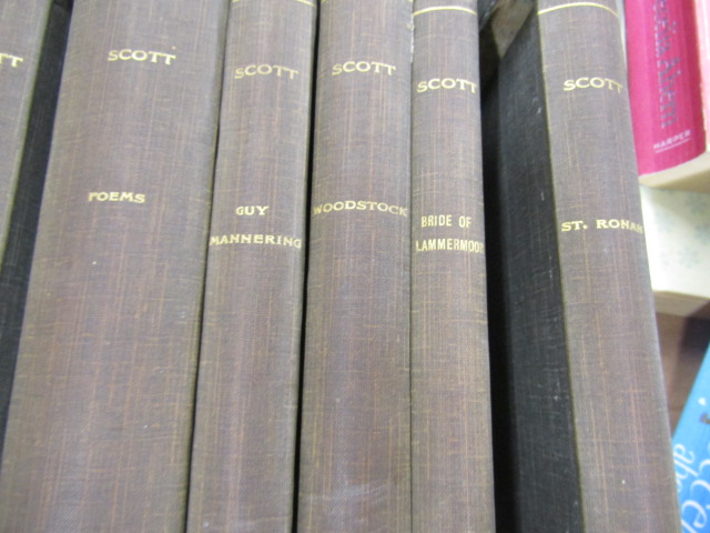 Waverley  novels, Walter Scott  set dated 1800's - Image 5 of 12