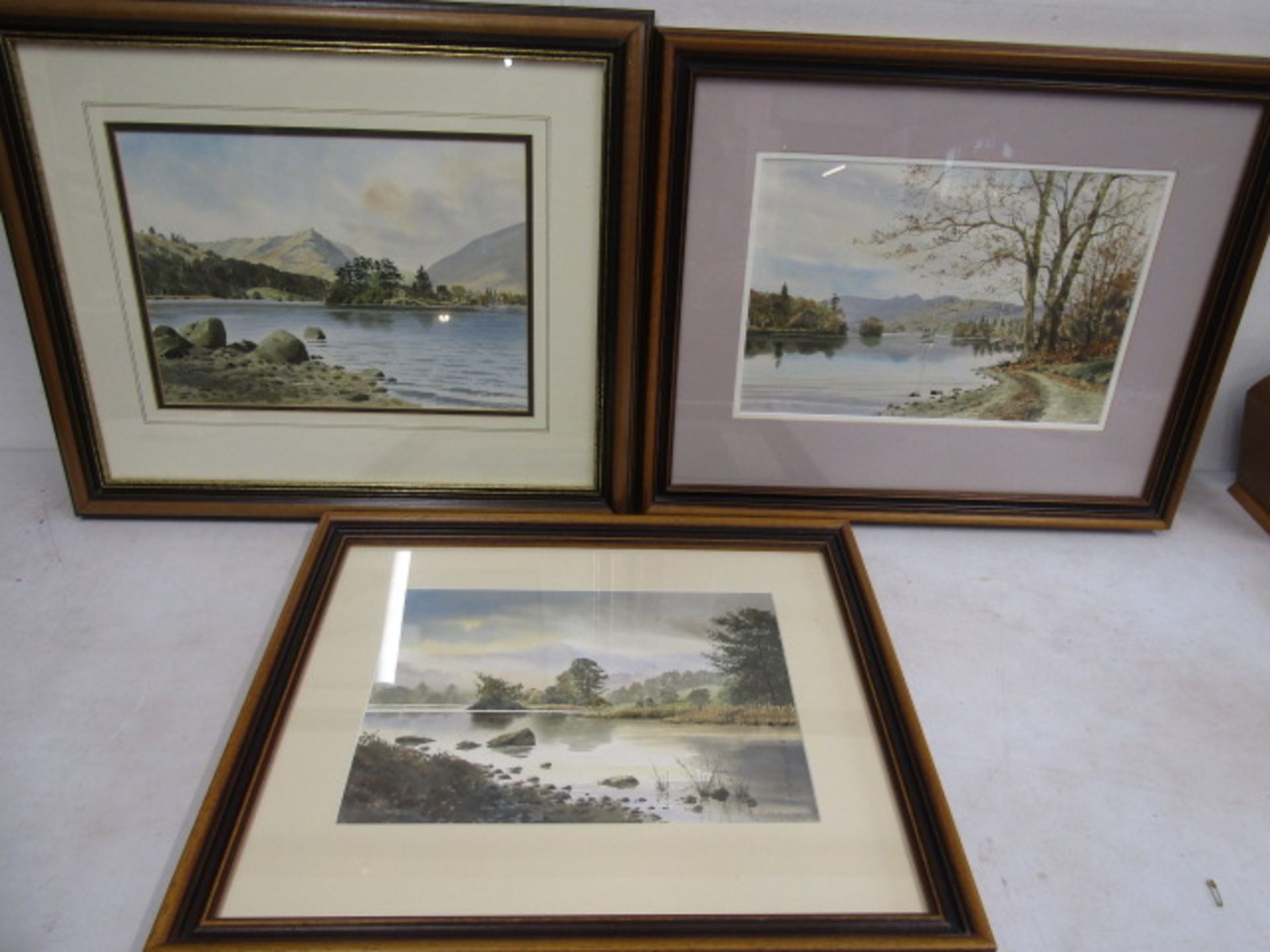 J. Beddows watercolours x 3 of Lake District scenes