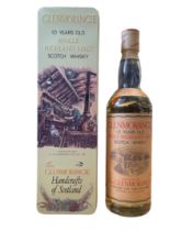 Glenmorangie 10 Year Old Single Highland malt scotch Whisky 70cl 40%vol.
