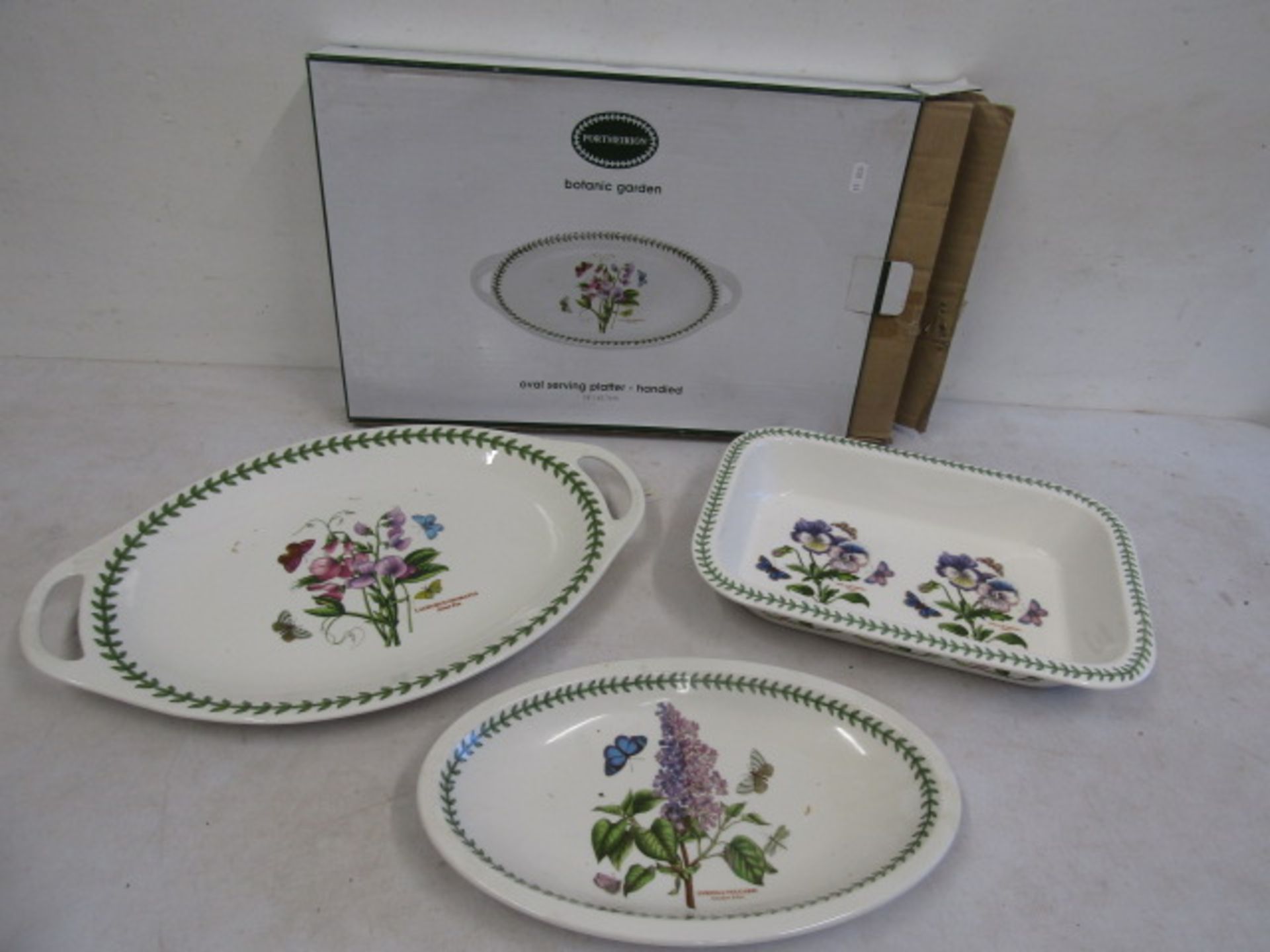 3 x Portmeirion oven to table dishes