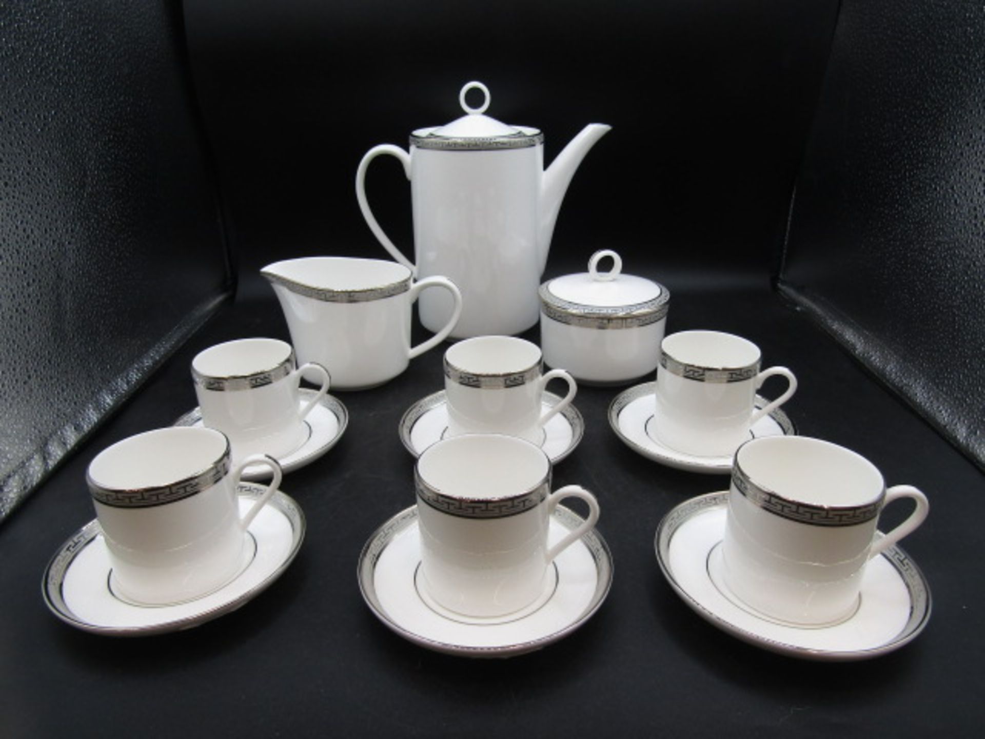 Royal Worcester coffee set, as new with boxes - Image 2 of 7
