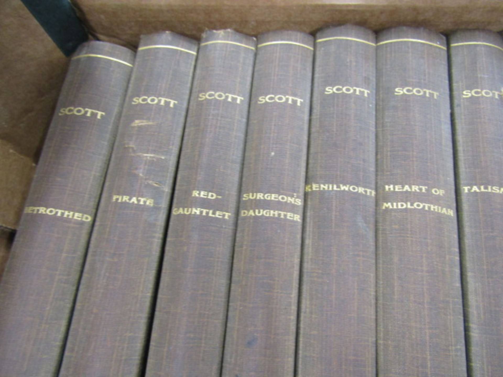 Waverley  novels, Walter Scott  set dated 1800's - Image 2 of 12