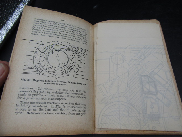 Elementary principles of the electric locomotives  book dated 1924 with fold out illustrations - Image 7 of 7