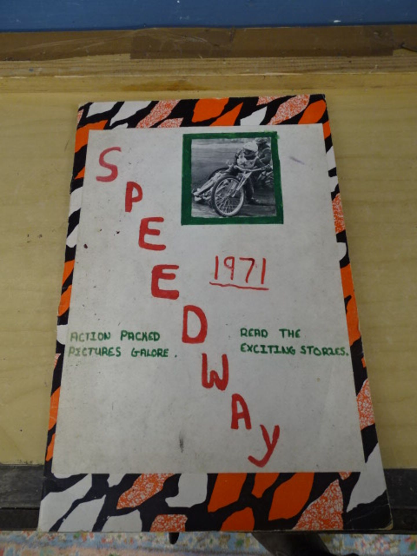 1971 Speedway scrapbook