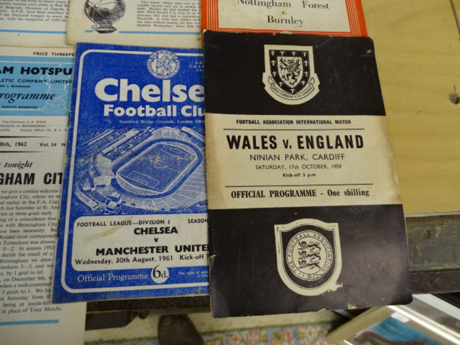 Over 40 mostly 1960's football programs to include England, Norwich and Chelsea etc - Image 7 of 16