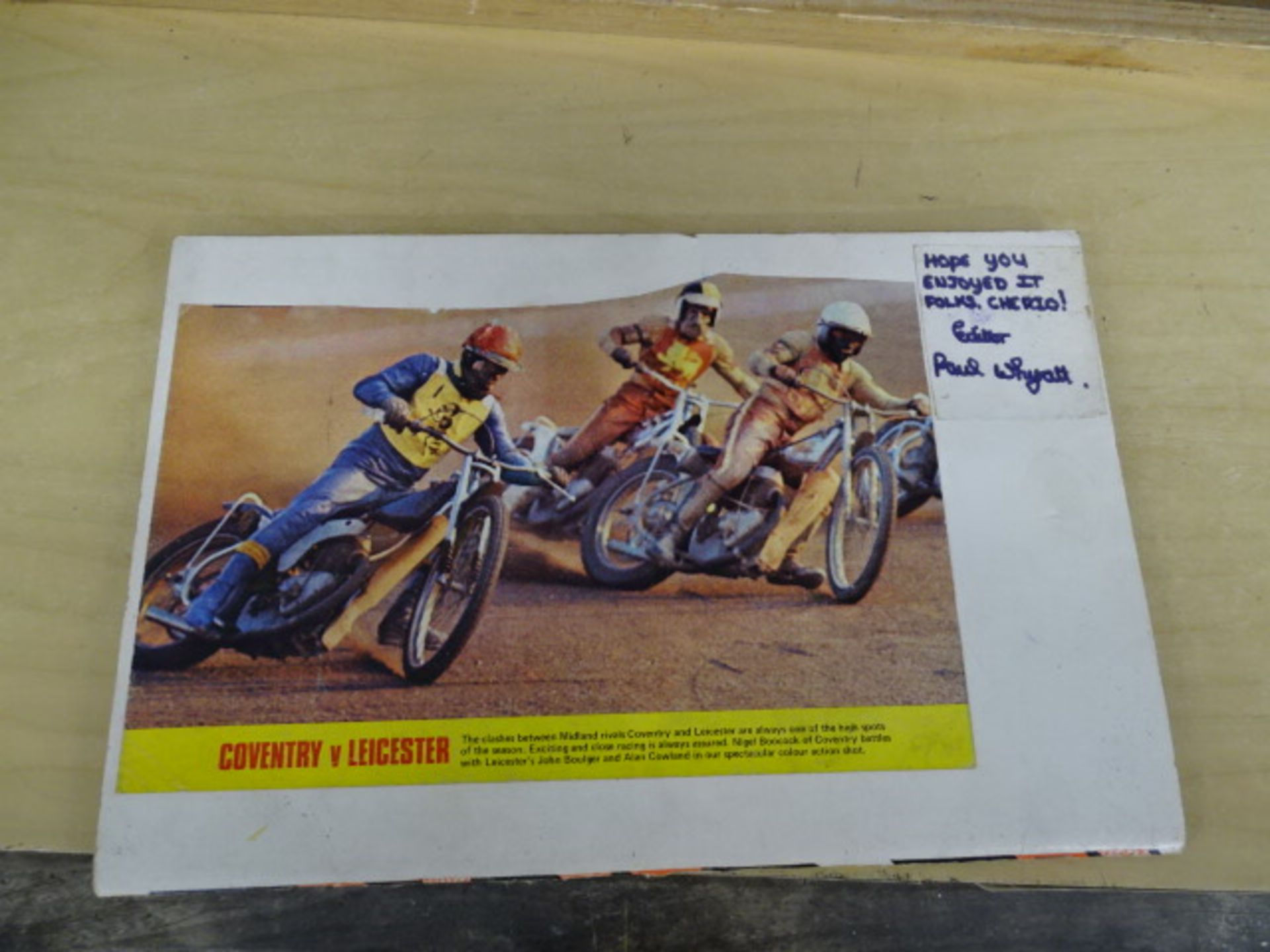 1971 Speedway scrapbook - Image 21 of 21