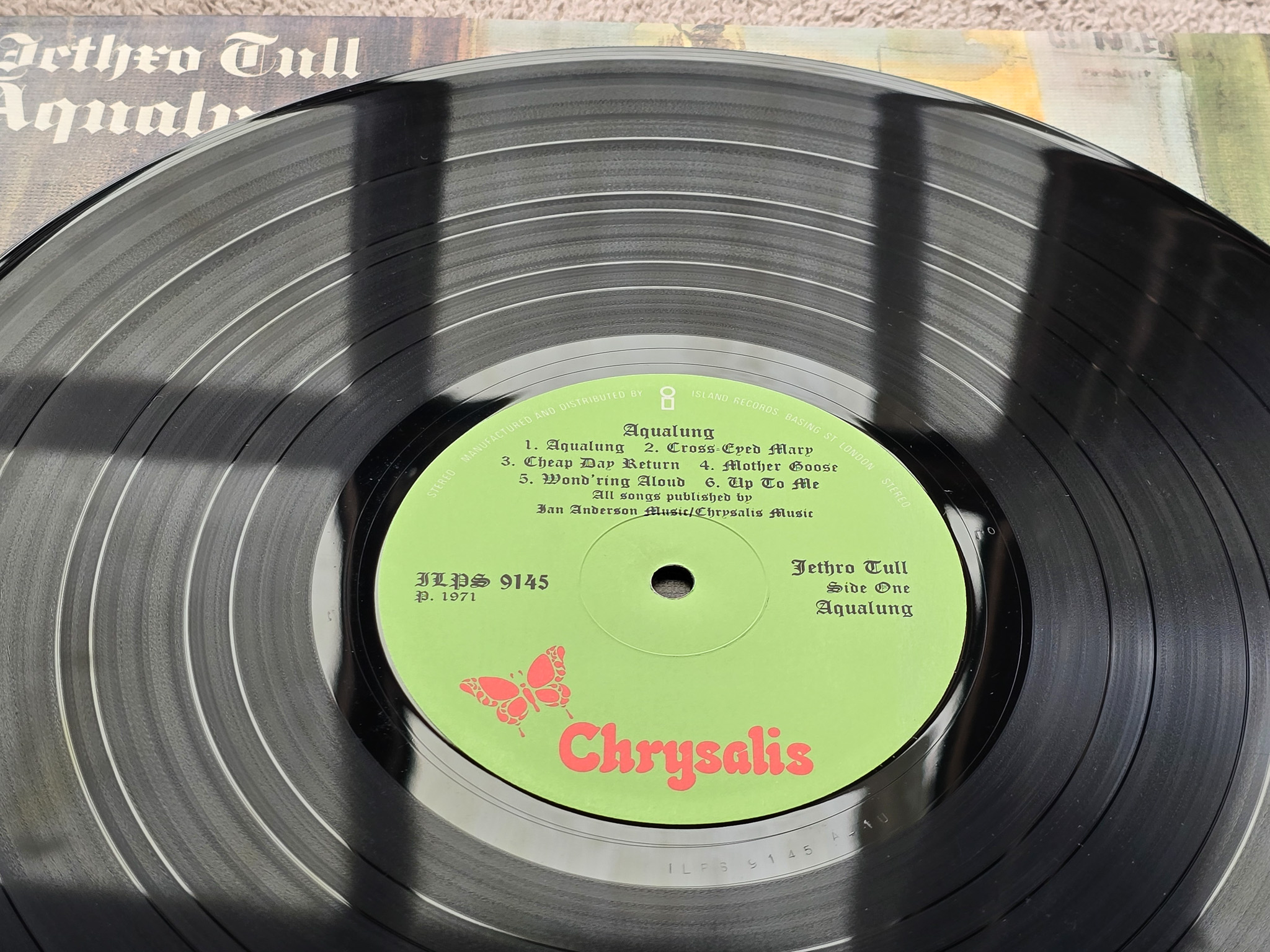 Jethro Tull – Aqualung Rare original 1st press vinyl LP Gatefold sleeve - Image 6 of 7