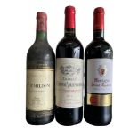 Three bottles of Saint-Emilion to include 2014 Chateau Gardinal-Viillemaurine 13%vol 75cl Labergerie