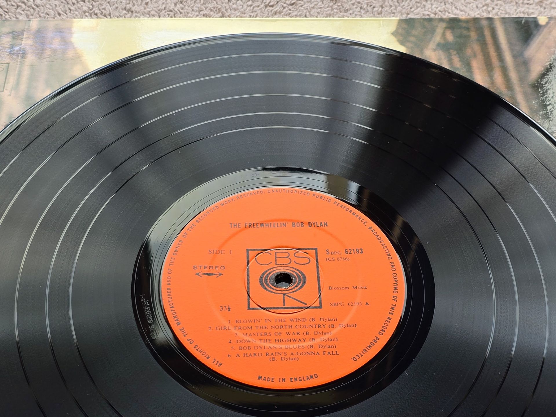 Bob Dylan – The Freewheelin' Mint UK Stereo Vinyl LP - Image 4 of 5