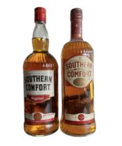 Two bottles of Southern Comfort both 35%vol 1Le