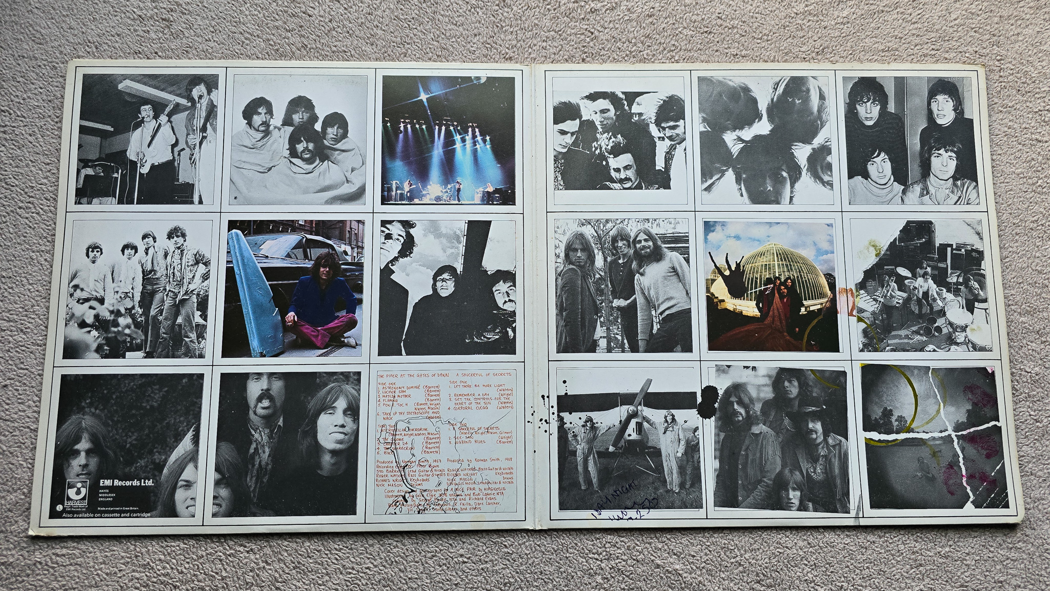 Pink Floyd – A Nice Pair Near Mint 1st UK 2 LP "Phang" sleeve Gram. Rim Text - Image 4 of 10