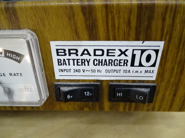 Vintage electronics from a house clearance to include Avometer, Bradex battery charger and - Image 8 of 9