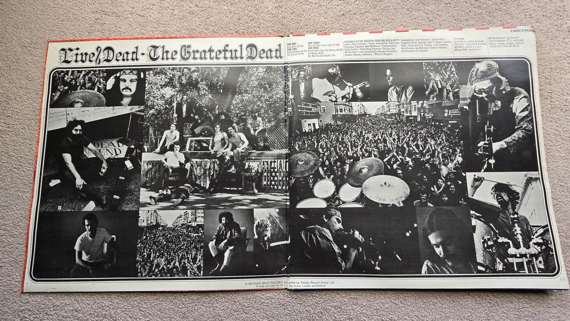 The Grateful Dead – Live/Dead Mint UK 1971 Double vinyl LP + Skeletons from the closet - Image 4 of 13