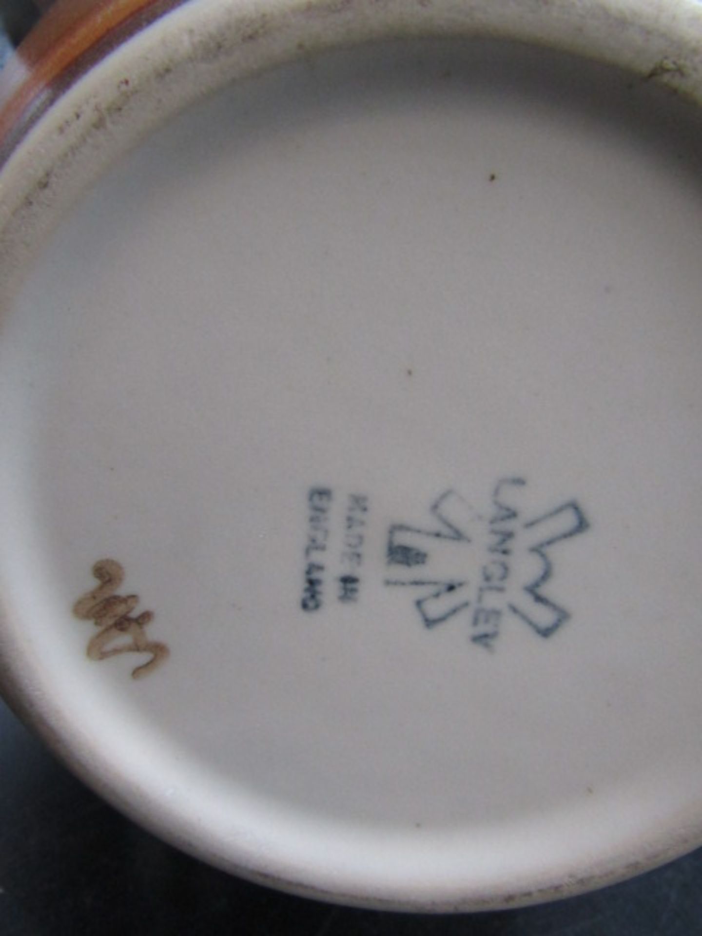 Langley pottery vase 28cmH - Image 3 of 3