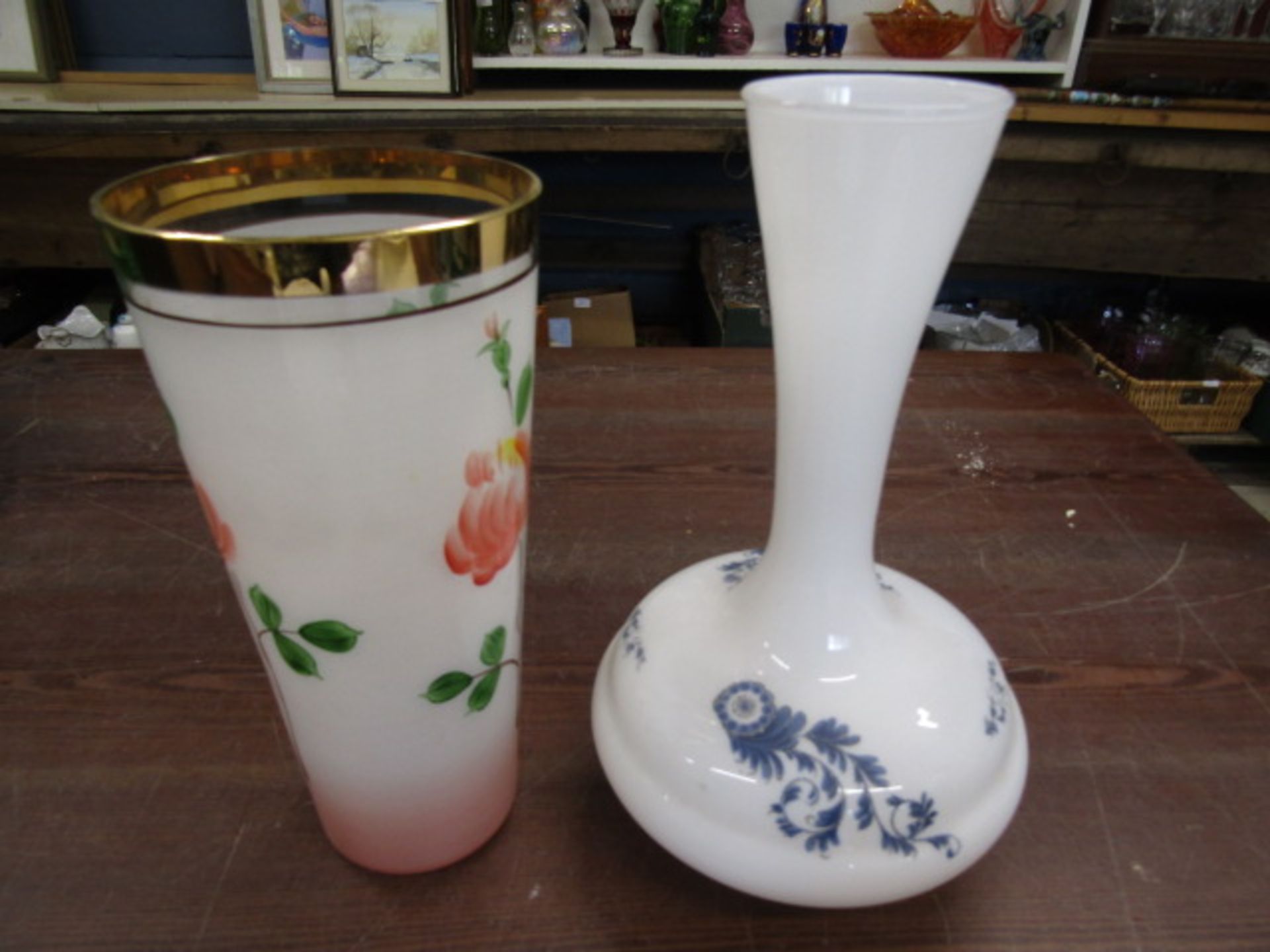 Kaiser vase, dish, 2 glass vases - Image 6 of 6