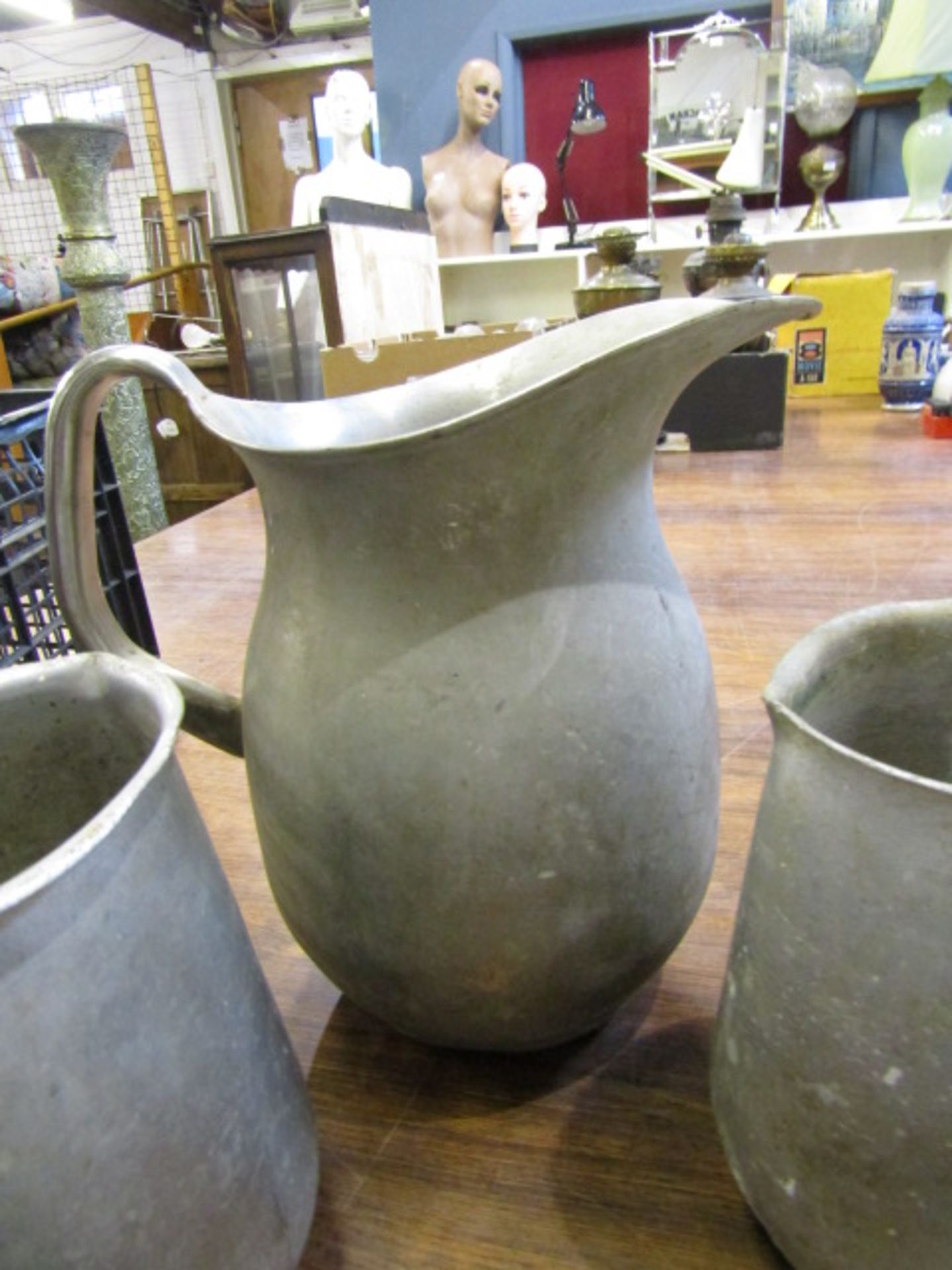 Enamel ware and metal jugs - Image 3 of 5