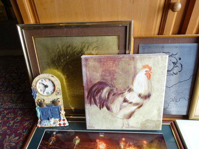 Framed prints and wall plaques etc - Image 7 of 8