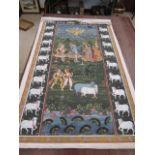 Indian wall hanging 150x90cm