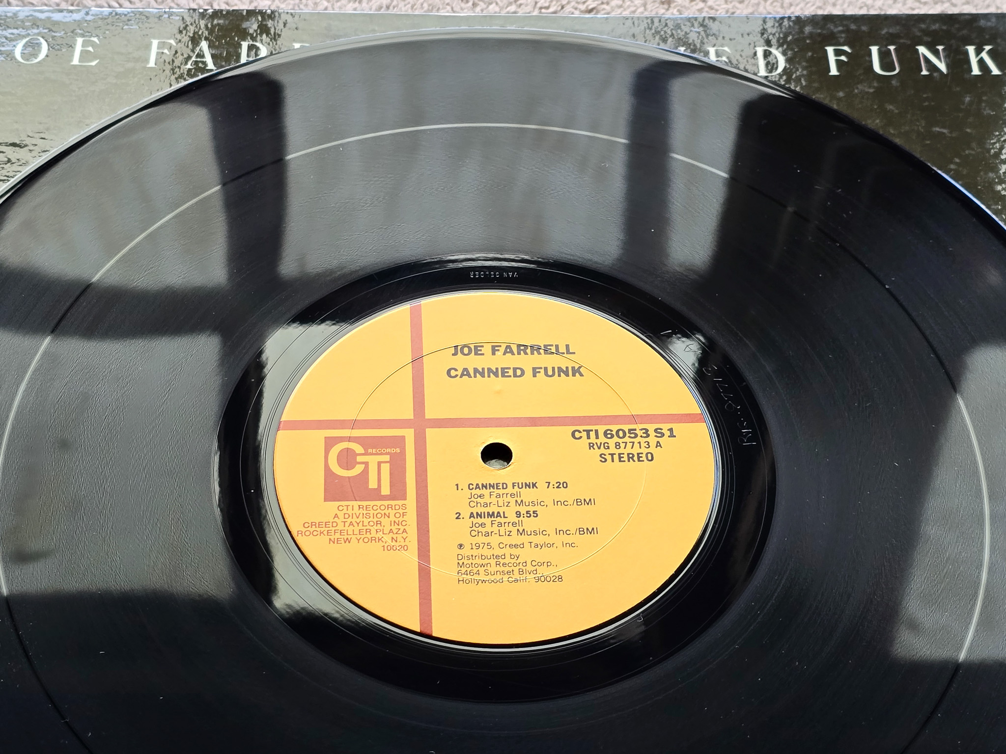 Joe Farrell – Canned Funk Mint Original Jazz Funk US Gatefold LP - Image 7 of 7