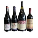 Four bottles of Cotes Du Rhone to include 2011 Cairanne 14%vol 150cl, 2020 Plan de Dieu 14.5%vol