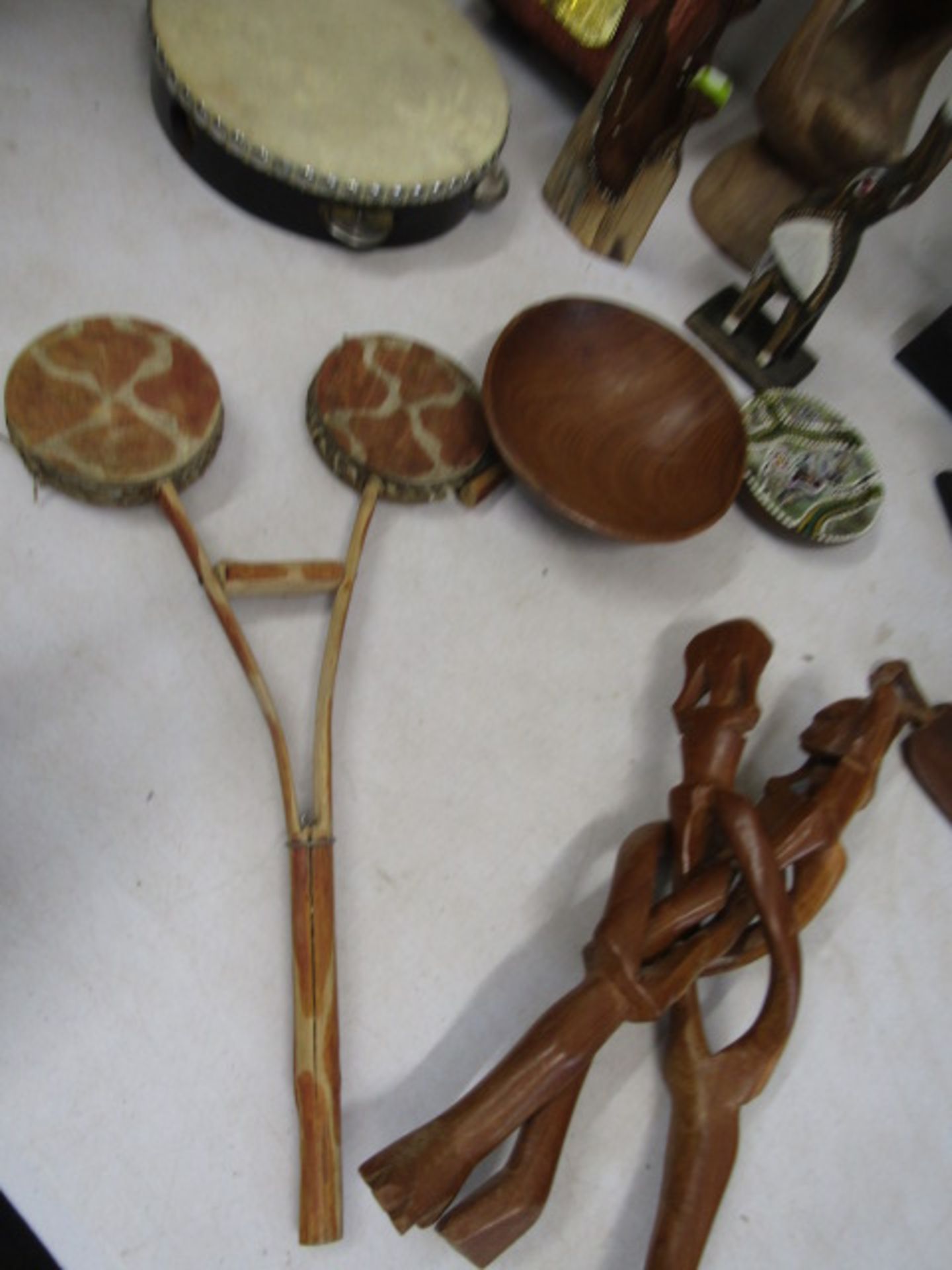 Treen Tribal items and instruments - Image 4 of 4