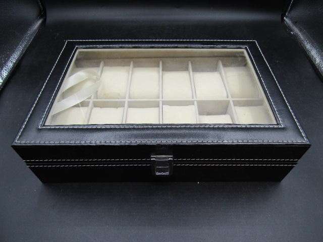 A watch display case