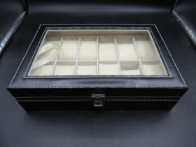 A watch display case