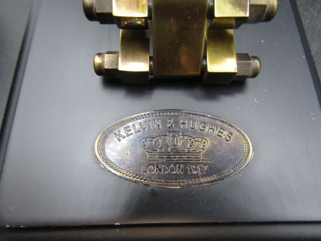 Kelvin & Hughes magnifying glass on stand along with another lens - Image 3 of 3