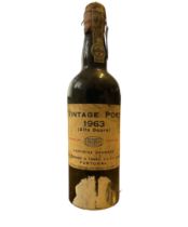 1963 Vinhos Borges Vintage Port (can not see where port sits in Bottle) 750ml 19,5-20%