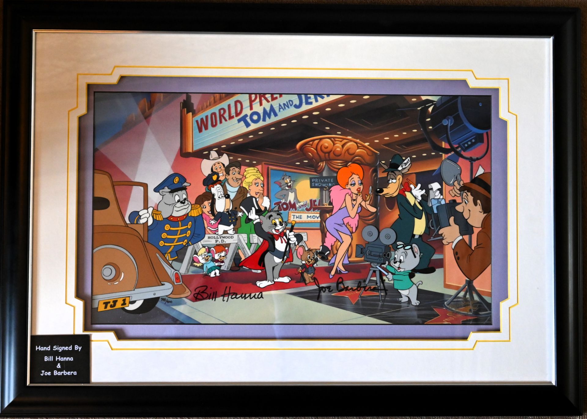 Tom & Jerry signed hand painted cel - Image 2 of 4