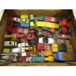 Tray die cast vehicles