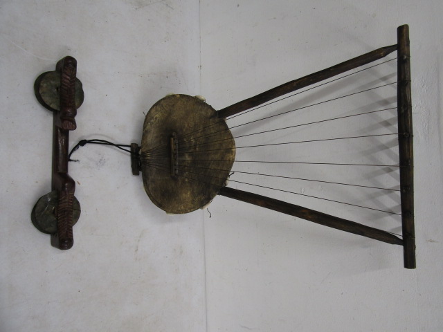 2 African instruments