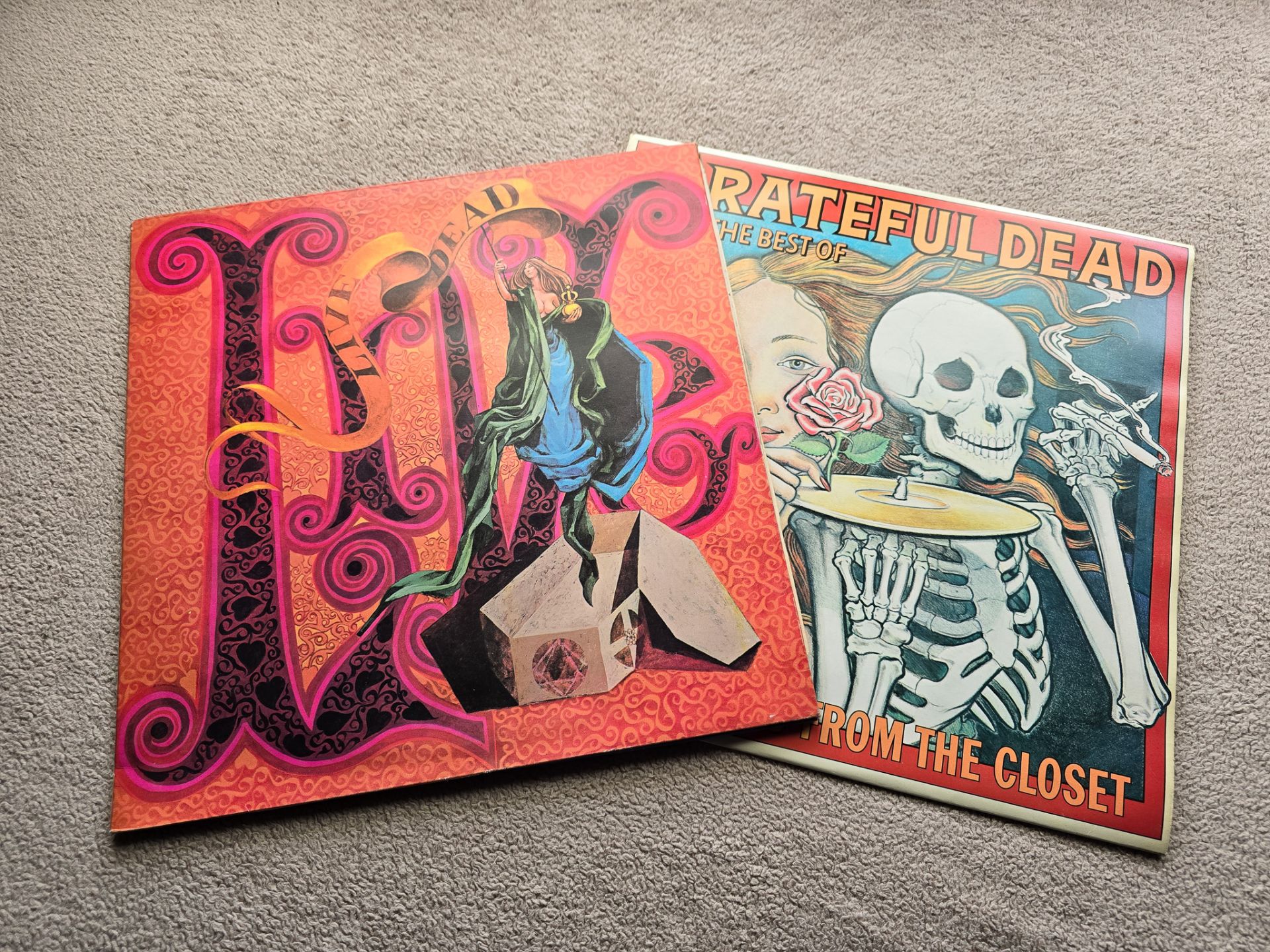 The Grateful Dead – Live/Dead Mint UK 1971 Double vinyl LP + Skeletons from the closet