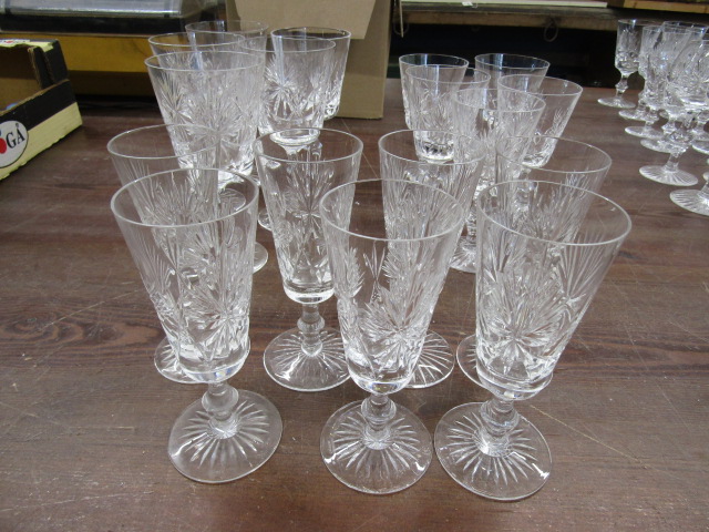 A suite Edinburgh crystal glasses, a decanter and 2 jugs, some part sets - Image 2 of 28