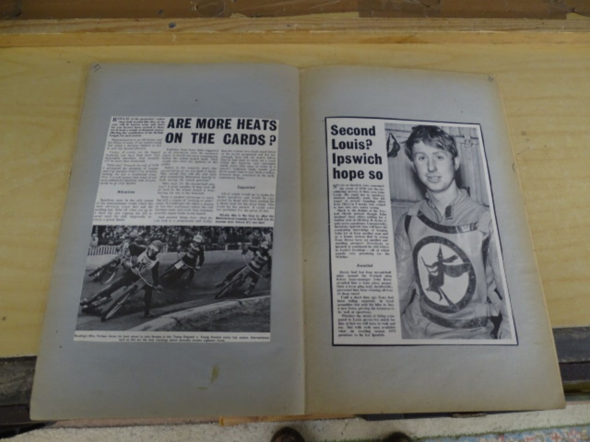 1971 Speedway scrapbook - Image 17 of 21